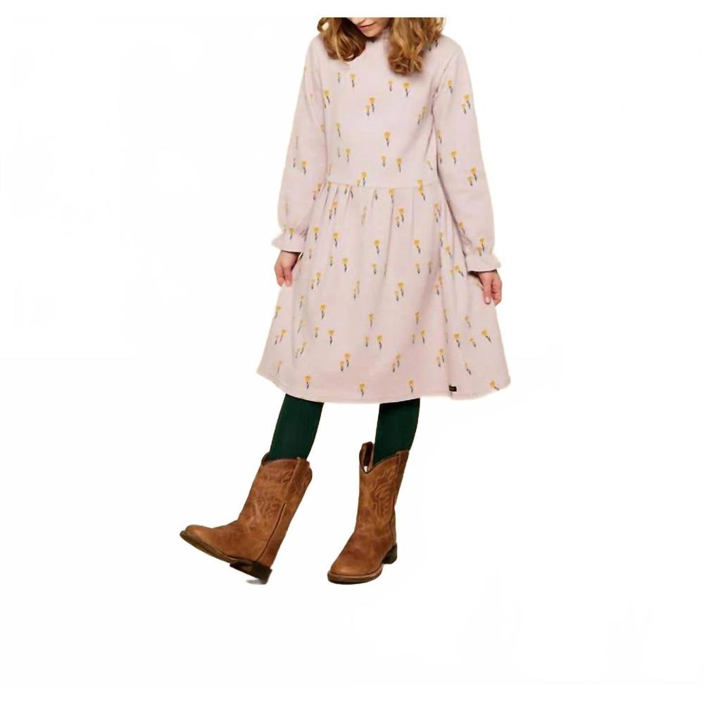 NEW A MONDAY IN COPENHAGEN rose dress in cloud print